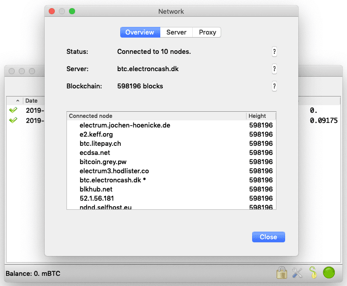 Specify a server from which to pull data such as transaction history